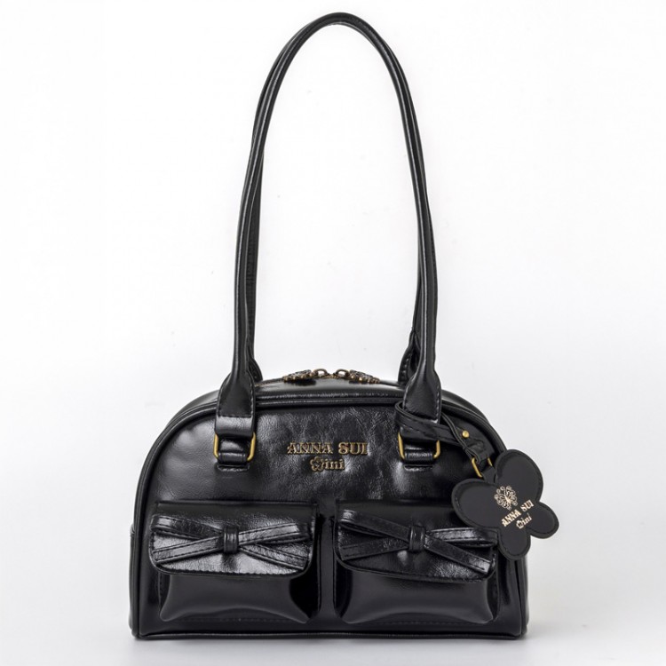 ANNA SUI mini ロングハンドルボストンバッグBOOK BUTTERFLY ver
