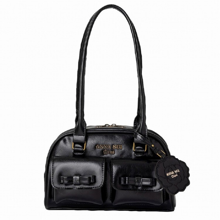 ANNA SUI mini ロングハンドルボストンバッグBOOK ROSE ver