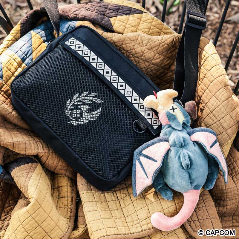 モンスターハンターワイルズ 調査隊エンブレム入りショルダー