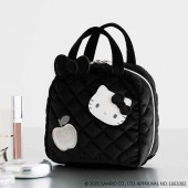 HELLO KITTY × BRILMY 中身が見えて時短がかなう ズボラに優しいコスメポーチ BOOK VELOUR BLACK ver. SPECIAL PACKAGE
