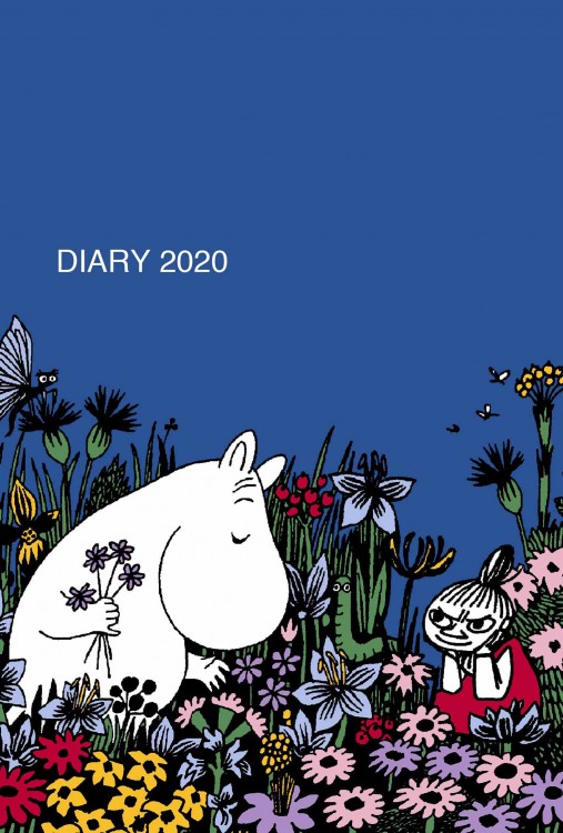 【マンスリー】 MOOMIN DIARY 2020 Cover designed by marble SUD