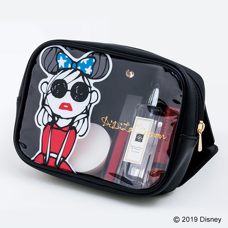 Disney STORE cosmetic pouch book produced by Daichi Miura│宝島社