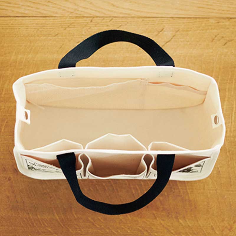 SPRiNG(スプリング)2021年9月号特別号：7/20発売【ローソン・HMV限定付録】ムーミン 取り外せるポーチつき！10か所収納のインテリアバッグ