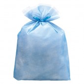 ギフトラッピング袋ブルー