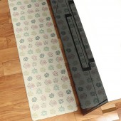 【SALE】kippis ラハヤ 水拭きできる折りたたみキッチンマット 180cm