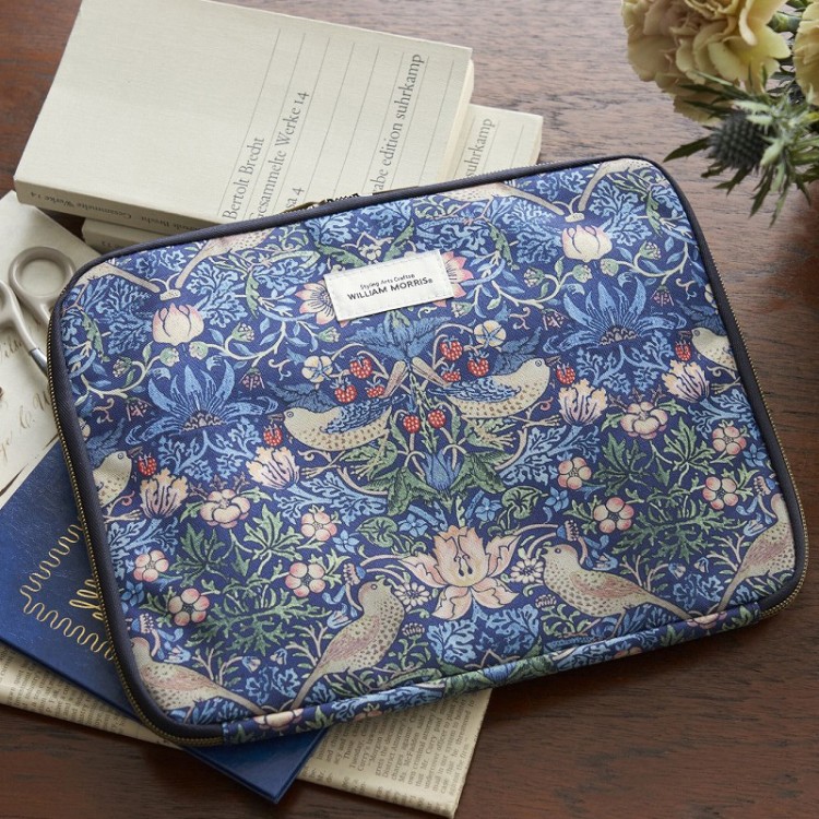 ＜SALE＞WILLIAM MORRIS 整理上手になれる12ポケット収納ポーチBOOK