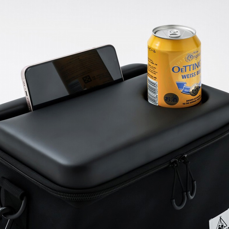 SALE＞HAO.CAMP スマホスタンド＆ドリンクホルダー付き! テーブルに