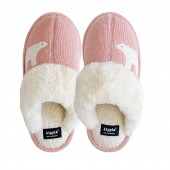 kippis しろくまニットブーツ　ピンク