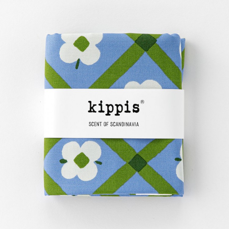 kippis オックス 50cmカットクロス　Lotta　ブルー