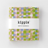 kippis シーチング 50cmカットクロス　Rudi　ピンク