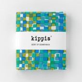 kippis シーチング 50cmカットクロス　Rudi　ブルー