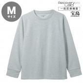[一般医療機器] Recoverypro Lab.(R) 疲労回復ウェア【長袖クルーネック／Mサイズ】グレー