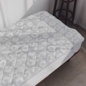 【SALE】kippis 敷パッド　セミダブル　ガーデングレー