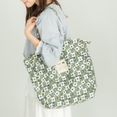 【SALE】kippis 巾着トートバッグ　Meimi　カーキ