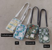 【SALE】kippis スマホショルダー　Kukkakimppu　イエロー