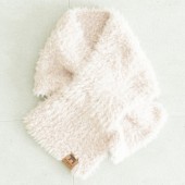 【SALE】kippis ファーヤーンマフラー　オフホワイト