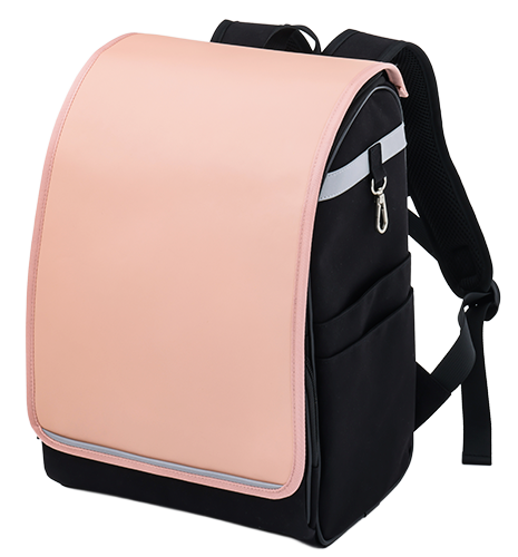 ブラック×フラップ ピンク