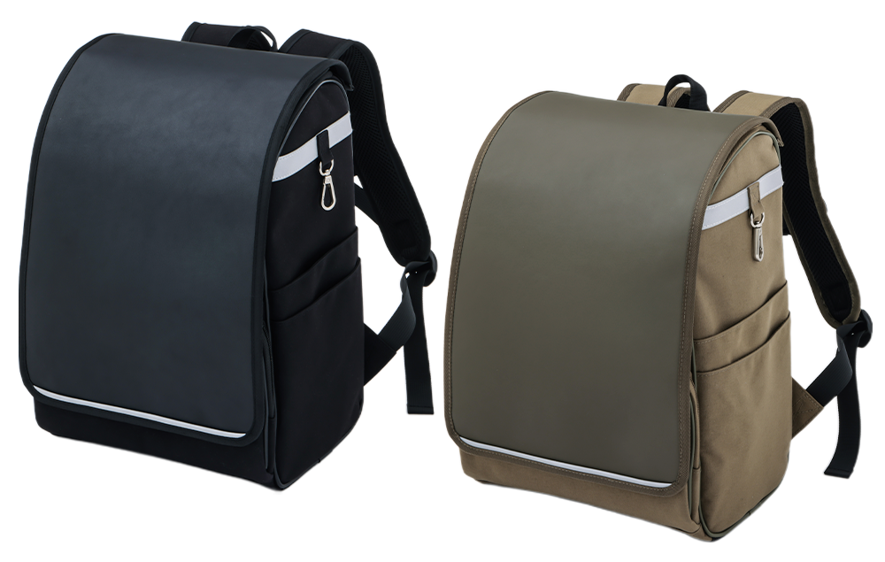 新品未使用 プチバトー リュック ランドセル グリーンとストライプ 新品未使用 プチバトー リュック ランドセル グリーンと