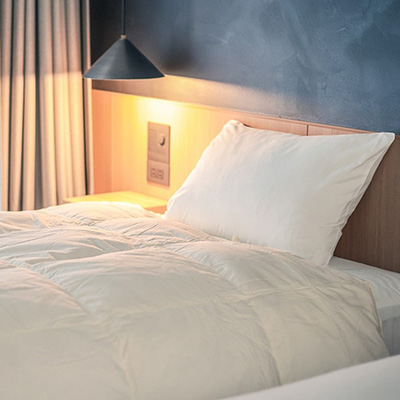 【一般JAN扱い商品】MM 天使の深睡眠羽毛フトン 生成り色