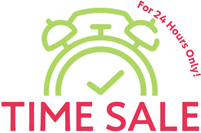 For 24 Hours Only! TIME SALE