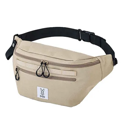 DOD 多機能ボディバッグBOOK BEIGE