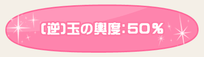 (逆)玉の輿度：５０％