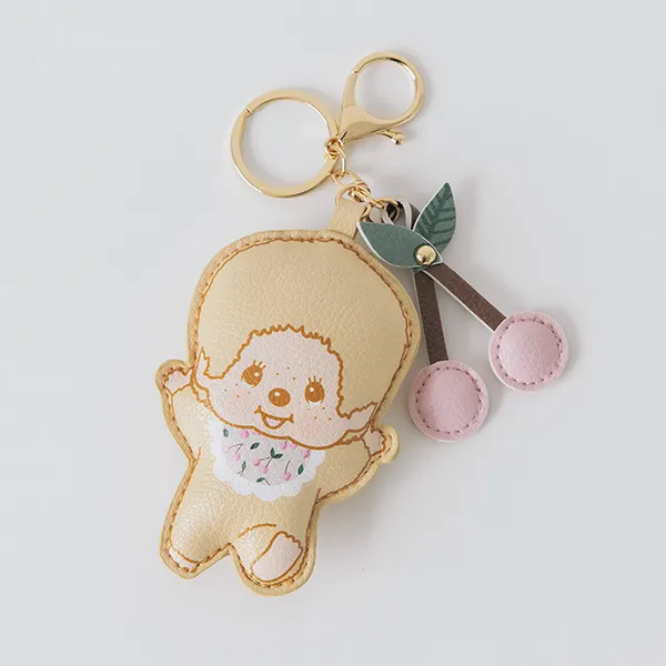 【商品写真】さくらんぼバッグチャーム