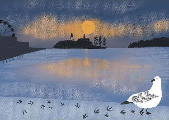 【イラスト】Auringonnousu