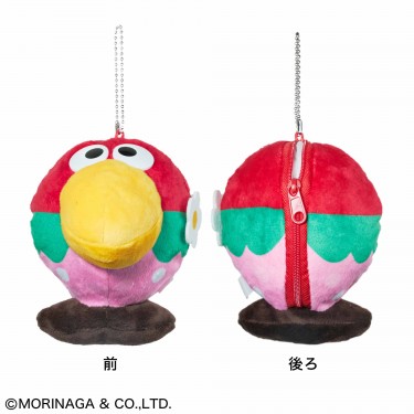 smart(スマート) 2021年10月号:8/25発売【雑誌付録】チョコボール キョロちゃん マスコットポーチ いちごキョロちゃん