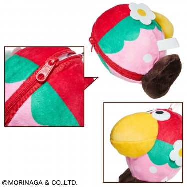 smart(スマート) 2021年10月号:8/25発売【雑誌付録】チョコボール キョロちゃん マスコットポーチ いちごキョロちゃん