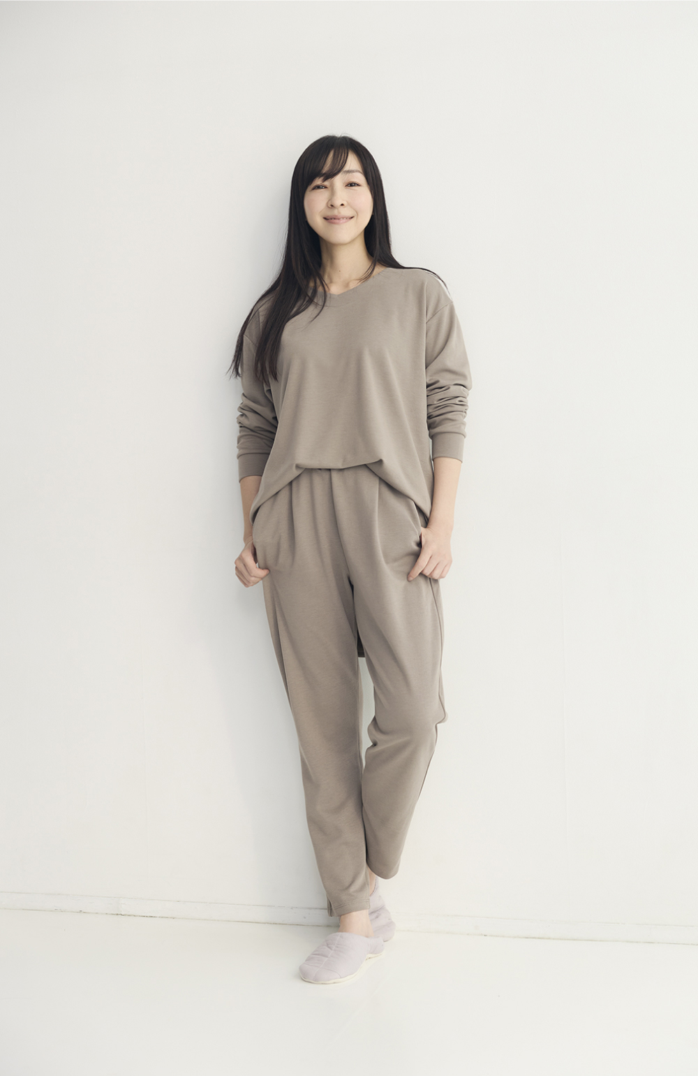 麻生久美子 RecoveryproLab. 疲労回復ウェア Look Book