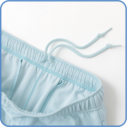 Recoverypro Lab. 疲労回復ウェア SNOOPYのパンツのウエスト部分