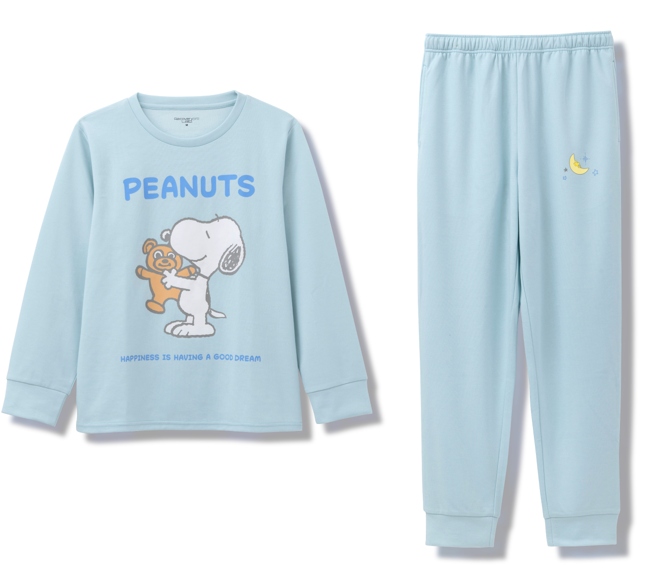 Recoverypro Lab. 疲労回復ウェア SNOOPYのトップスとパンツ