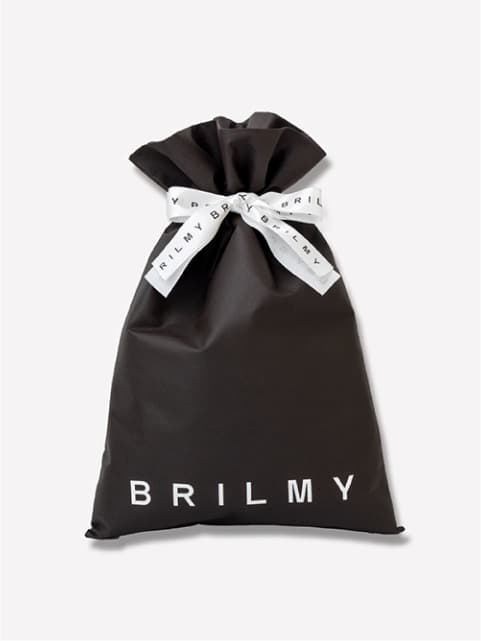 ギフトバッグ BRILMY 巾着 ブラック