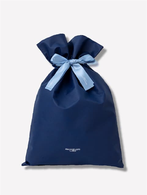 ギフトバッグ Recoverypro Lab. 巾着 ネイビー