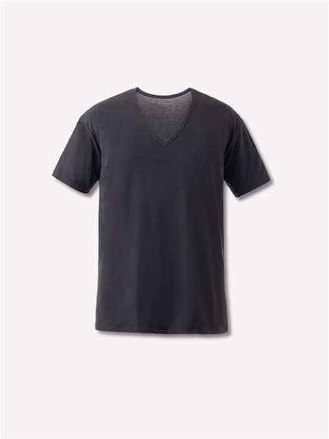 Recoverypro Lab. 疲労回復インナー MEN 半袖Vネック ブラック