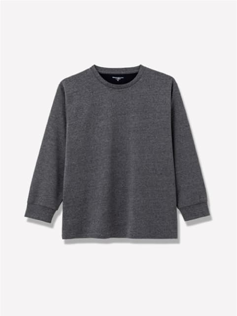 Recoverypro Lab. 疲労回復ウェア ベーシック 長袖シャツ ダークグレー