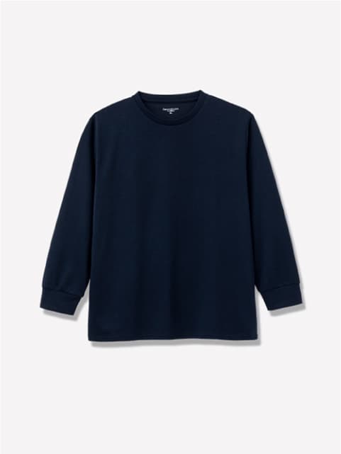 Recoverypro Lab. 疲労回復ウェア ベーシック 長袖シャツ ネイビー