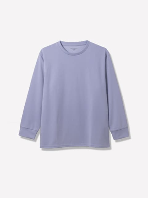 Recoverypro Lab. 疲労回復ウェア ベーシック 長袖シャツ パープル