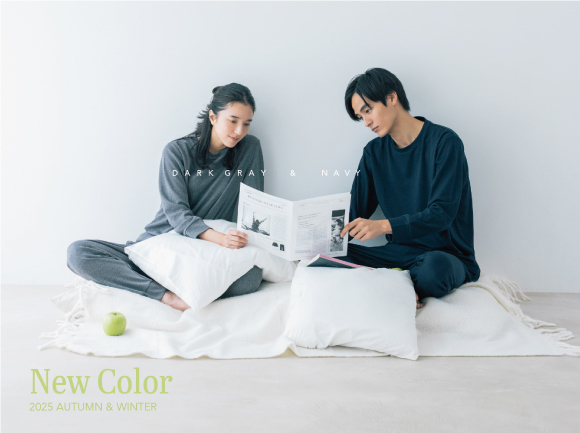 DARK GRAY & NAVY New color 2025 AUTUMN&WINTER